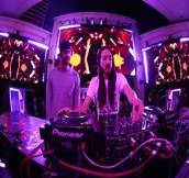 Haute Event: Michael Phelps Returns to XS Nightclub to Spin with Aoki