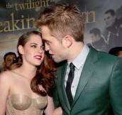 Reunited Couple Robert Pattinson + Kristen Stewart Attend World Premiere of ‘The Twilight Saga: Breaking Dawn – Part 2′ in LA
