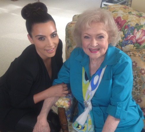 Oh Betty!!!—Kim Kardashian