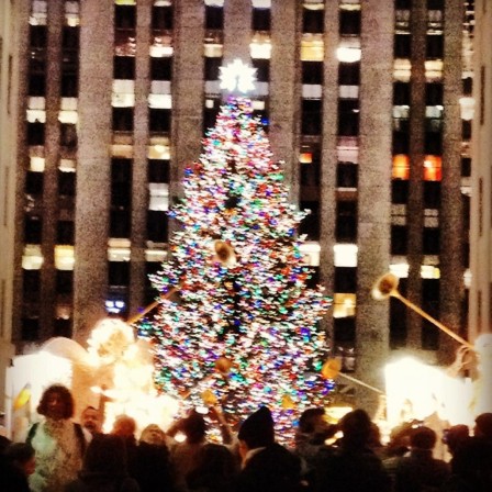 On Fifth Avenue at Christmas. —Melania Trump