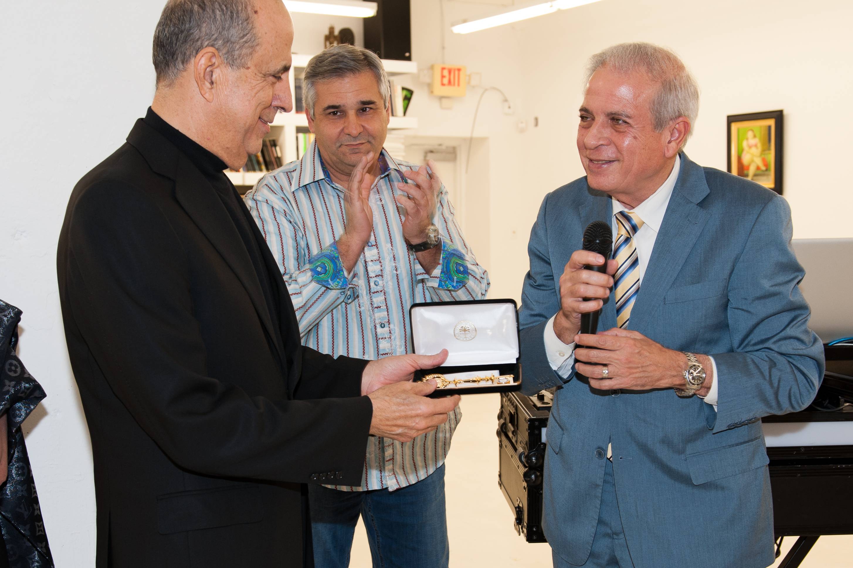 Gary Nader gallery showcasing art exhibit during Art Basel Miami week 2012. Photographer Serg Alexander IN305.com