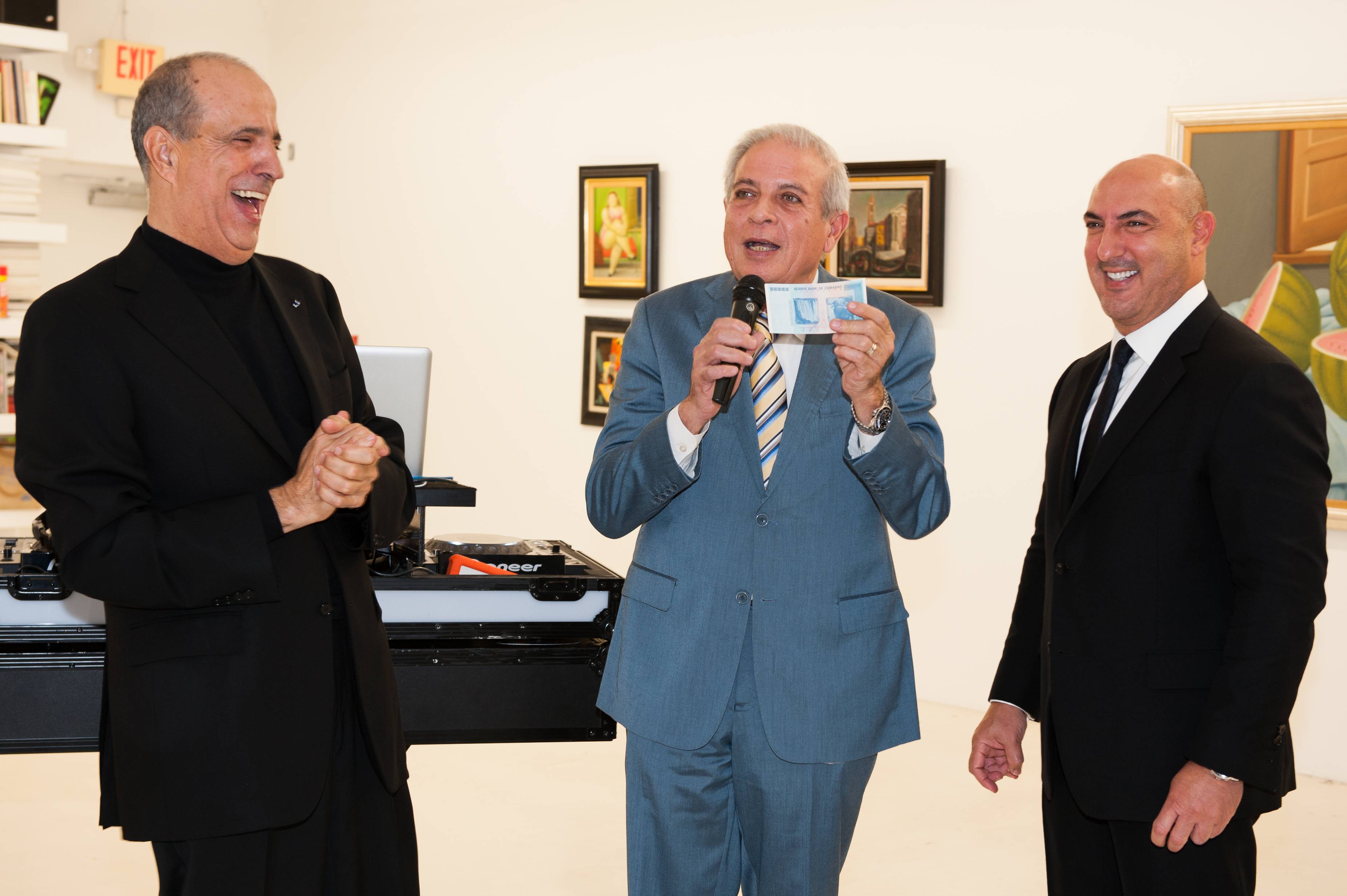 Gary Nader gallery showcasing art exhibit during Art Basel Miami week 2012. Photographer Serg Alexander IN305.com