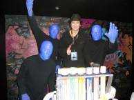 Celebrity Spotting: Terry Bozzio of Missing Persons Checks Out Blue Man Group