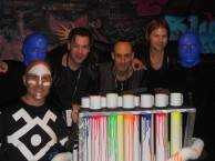 Celebrity Spotting: Street Drum Corps Checks Out the Blue Man Group