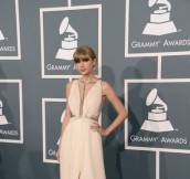 Taylor Swift is the Belle of the Ball in J. Mendel at 55th Annual Grammy Awards + Other Style Winners