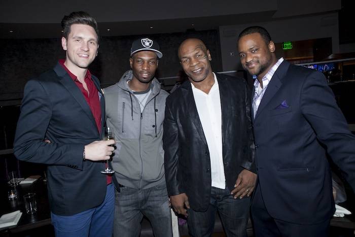 Mike Tyson and friends at Heraea.