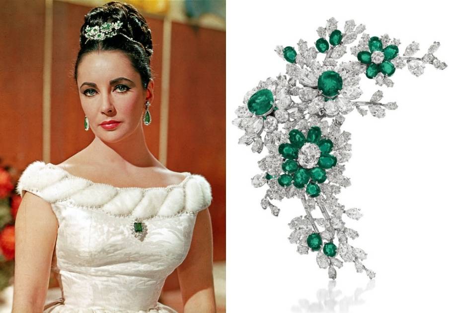 Elizabeth Taylor's Collection of Bvlgari Jewels to be Displayed for the
