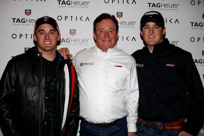 Richard Childress, Austin Dillon and Ty Dillon at Optica. Photos: Action Sports Photography Inc.