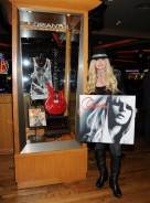 Photos: Orianthi Gets a Memorabilia Case at the Hard Rock Hotel