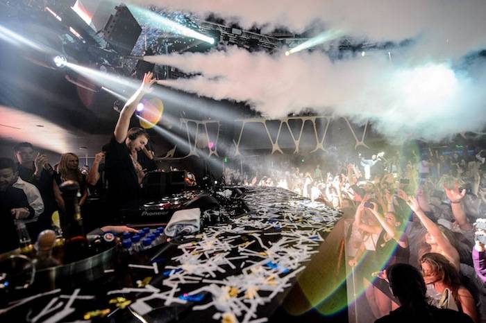 Calvin Harris at Hakkasan. Photos: Al Powers/Powers Imagery LLC