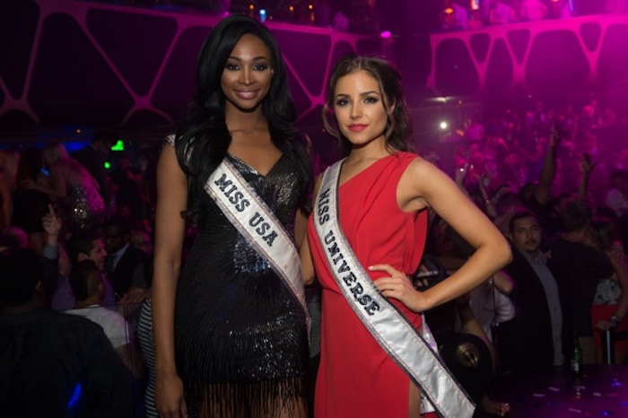Miss USA Nana Meriwether and Miss Universe Olivia Culpa. Photos: Al Powers/Powers Imagery LLC