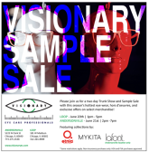 Visionary Trunk Show and Sample Sale