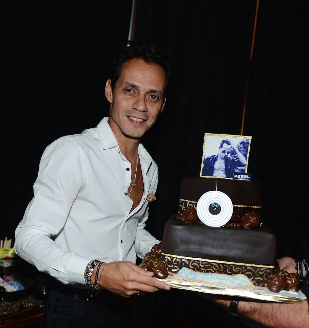 Marc Anthony celebrates his birthday at the Pearl at the Palms. Photos: Denise Truscello/WireImage