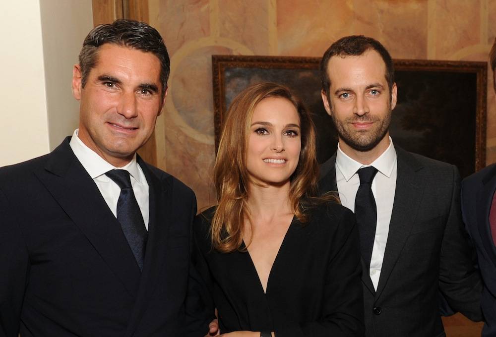 President of Vacheron Constantin, Huges de Pins, Benjamin Millepied and Natalie Portman