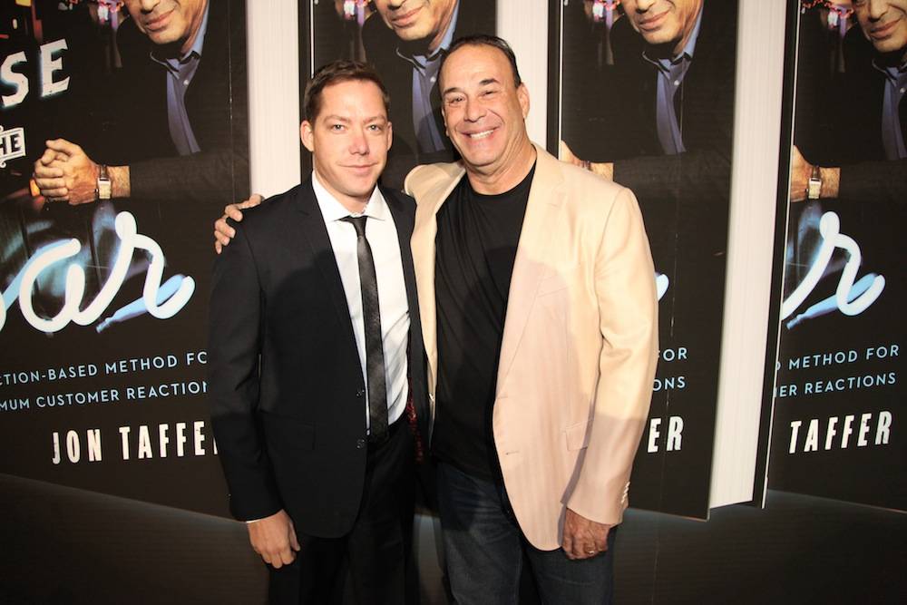 Jesse Waits and Jon Taffer at Tryst Nightclub. Photos: Emilio Gonzales