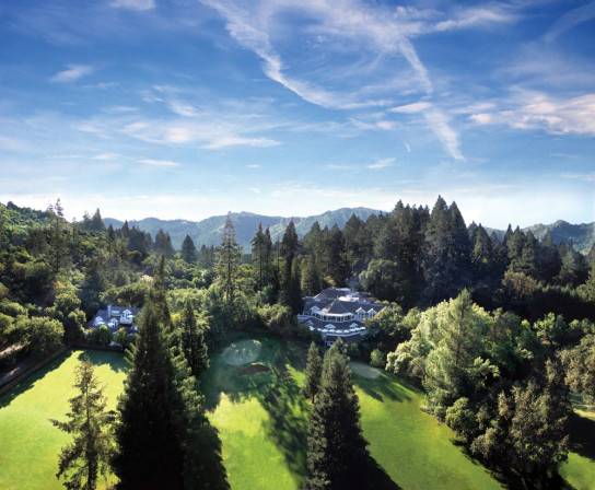 one of the most luxurious resort hotels in Northern California -- Meadowood Napa Valley