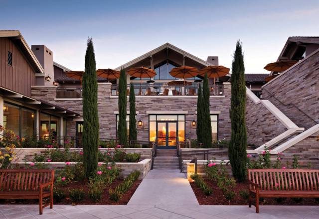 one of the most luxurious resort hotels in Northern California -- Rosewood Sand Hill