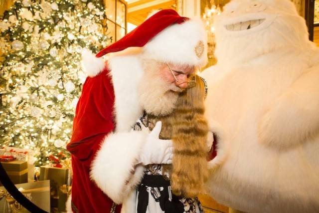 Santa at The Plaza