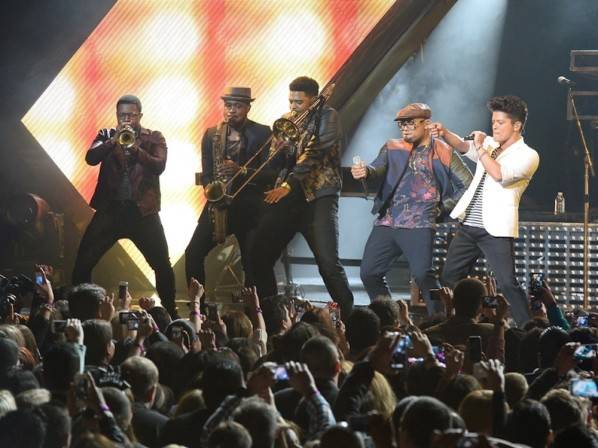 Bruno Mars performs at The Chelsea. Photos: Ethan Miller/WireImage