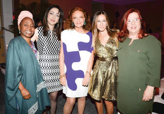 Noha Khatieb, Kah Walla, Diane von Furstenberg, Sarah Jessica Parker and Liron Peleg-Hadomi