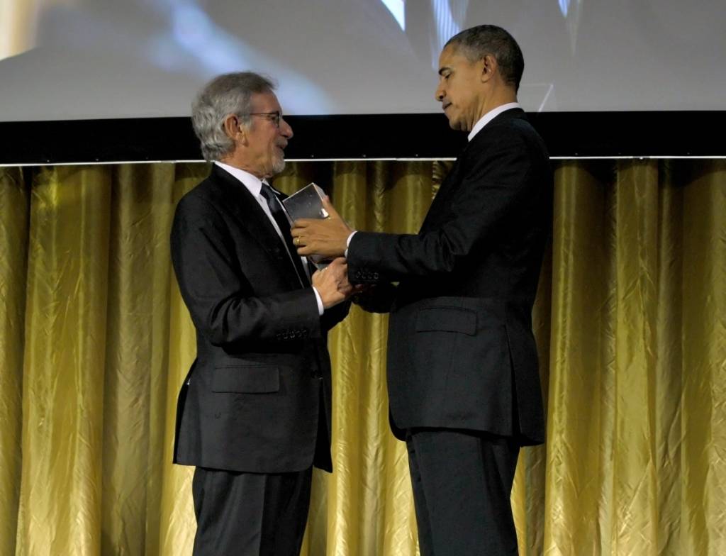 President Obama, Steven Spielberg