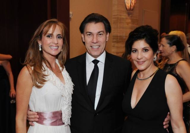 Ana Cristina and Edgardo Defortuna with event chair Yolanda Berkowitz