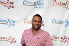 Anthony Anderson poses at Chicken Soup for the Soul's book launch, Las Vegas, 7.23.14