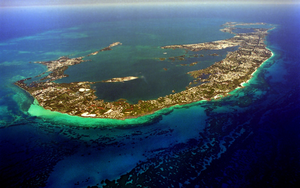 Aerial View of Bermuda