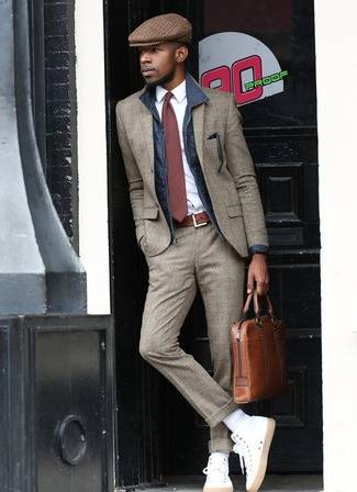 best sneakers to wear with a suit