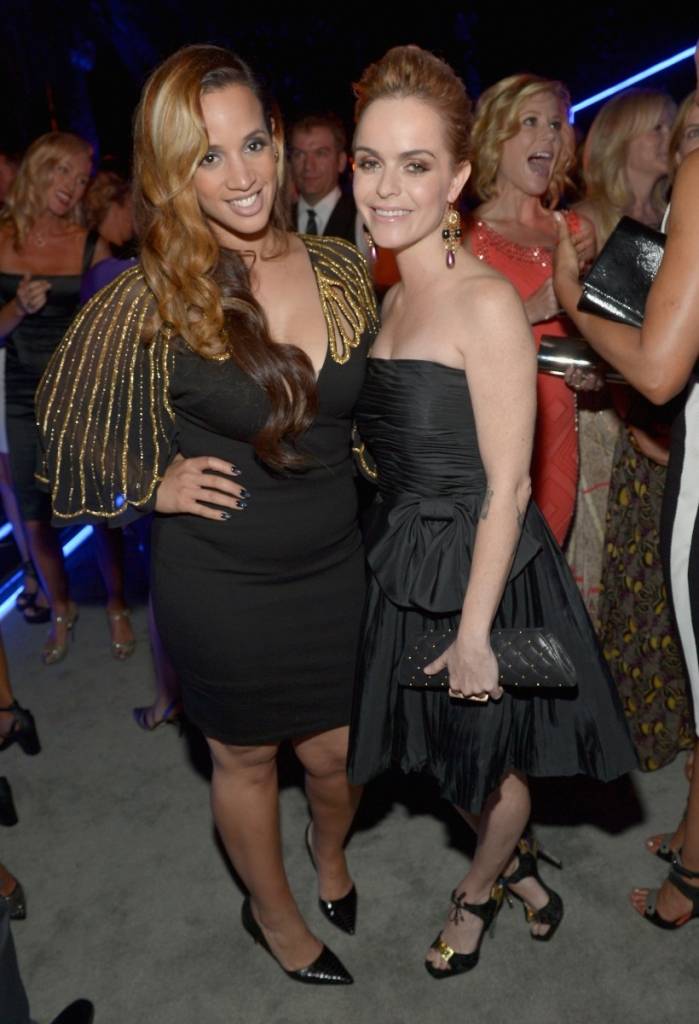 Dascha Polanco and Taryn Manning