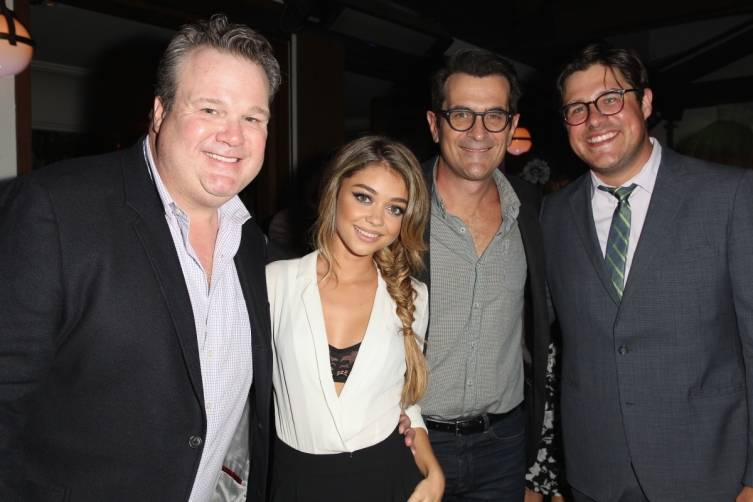 Eric Stonestreet, Sarah Hyland, Ty Burrell and Rich Sommer