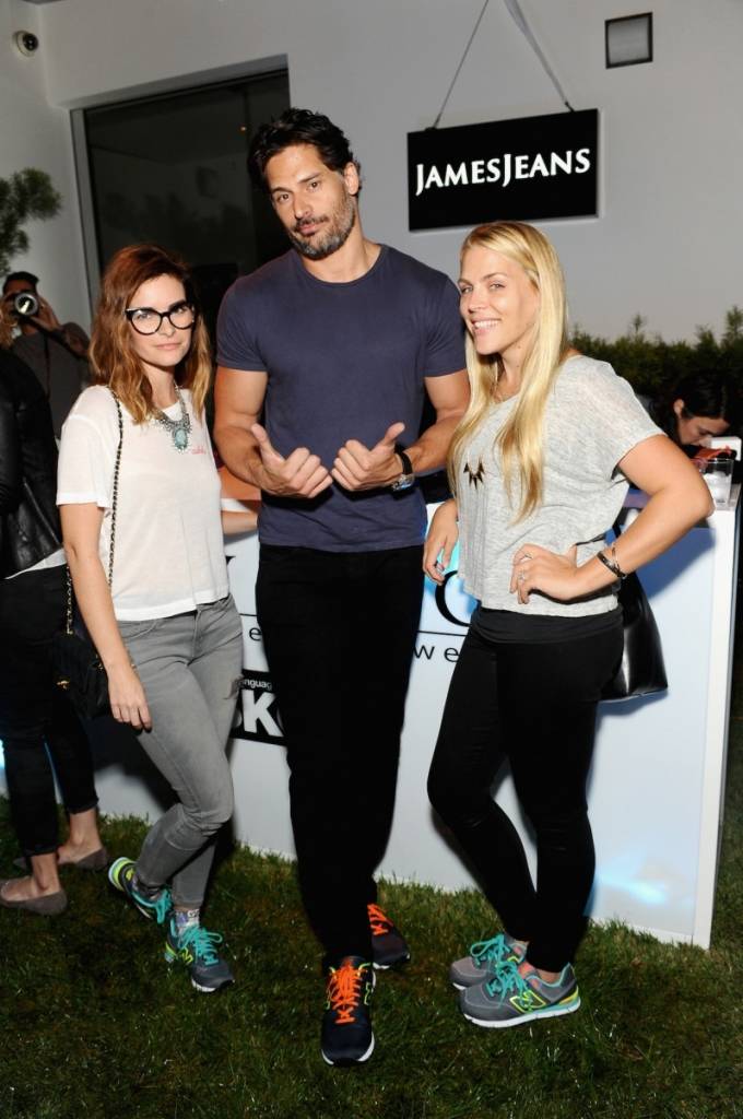  Kelly Oxford, Joe Manganiello and Busy Phillips attend a dance party with New Balance and James Jeans powered by ISKO.