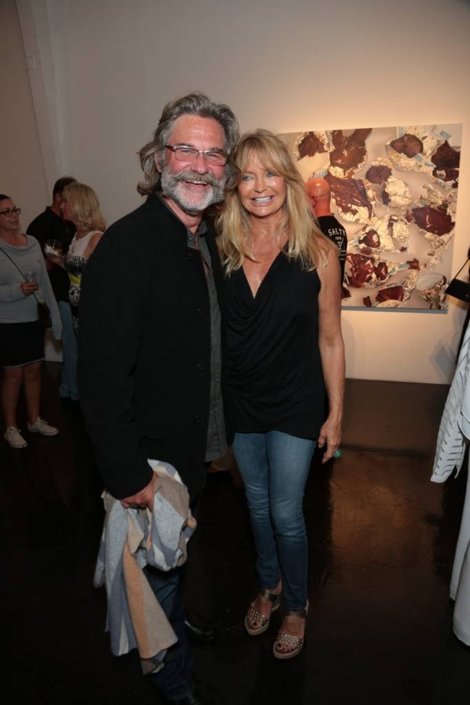 Goldie Hawn and Kurt Russell