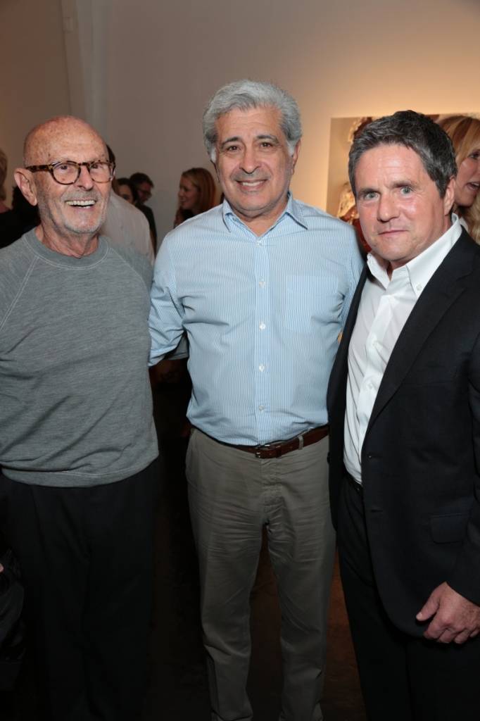 Mo Ostin, Terry Semel and Brad Grey