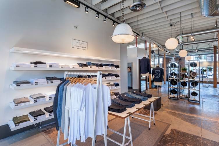 Rag & Bone interior 