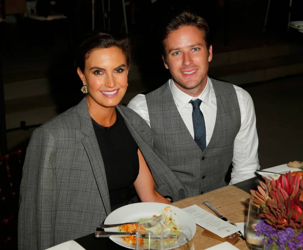 Chambers and husband Armie Hammer attend the Los Angeles Philharmonic Opening Night Gala Honoring John Williams