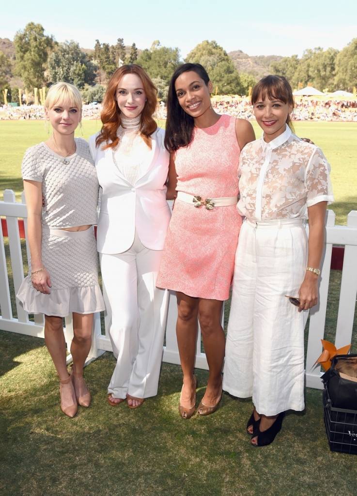 Anna Faris, Christina Hendricks, Rosario Dawson + Rashida Jones