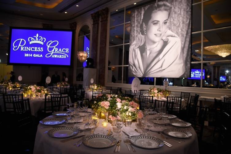 tmosphere in The Ballroom at the 2014 Princess Grace Awards Gala 