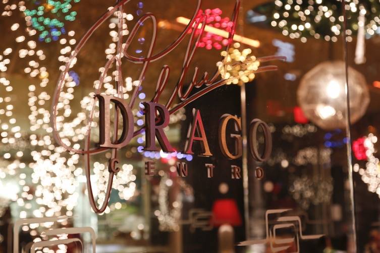 Drago Xmas Exterior Sign