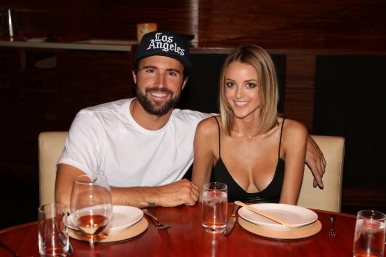 Brody Jenner and Kaitlynn Carter at Stack. Photos: Bryan Steffy/Wireimage