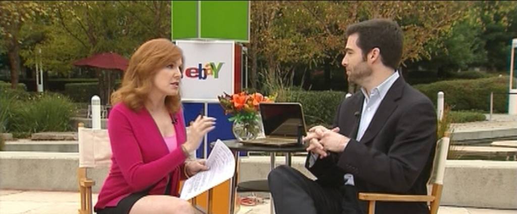 Liz Claman and LinkedIn CEO Jeff Wiener