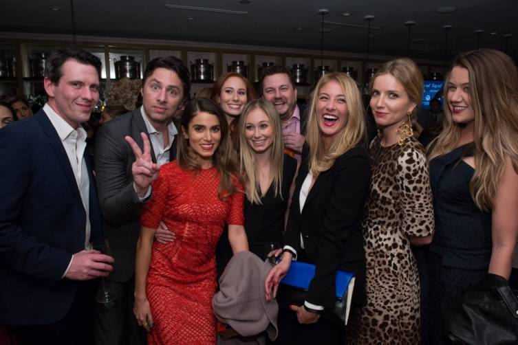 Zac Braff, Nikki Reed and friends