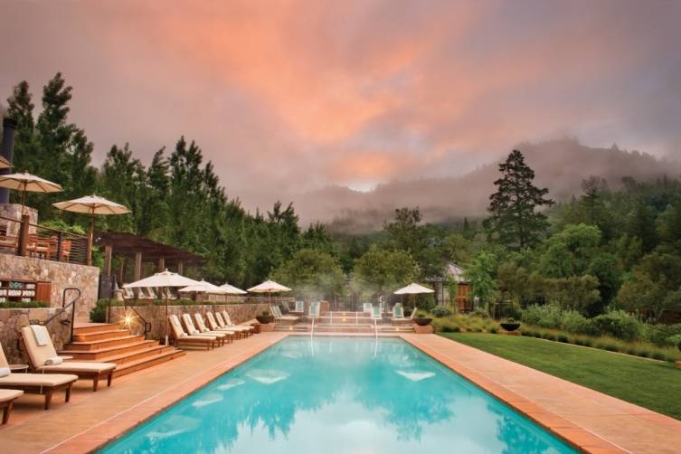 Calistoga Ranch pool