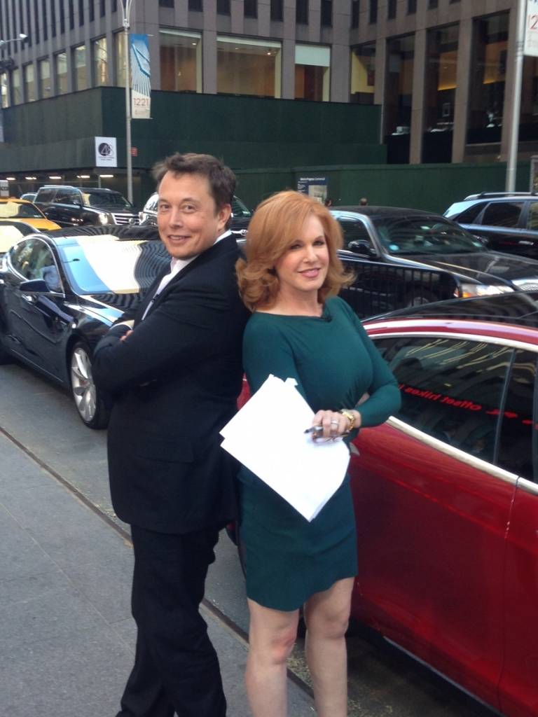 Elon Musk Liz Claman