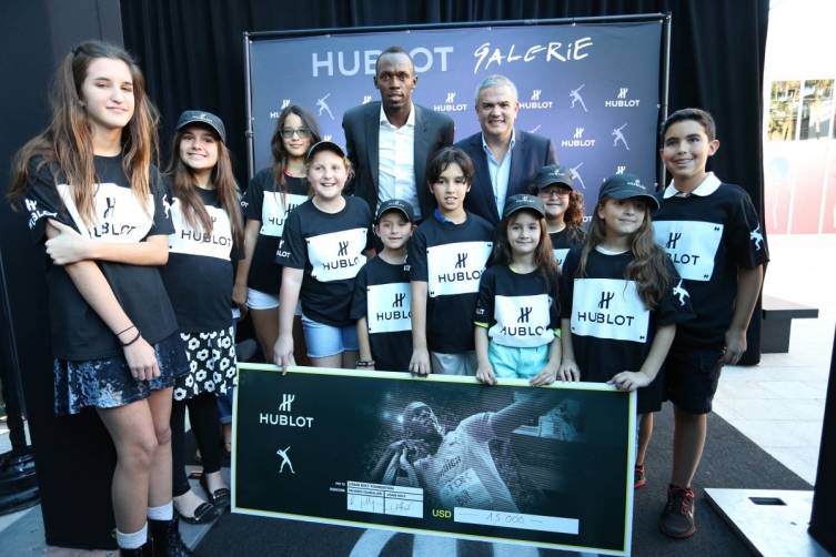 10.Usain Bolt at the Hublot Miami Design District Boutique Opening 2