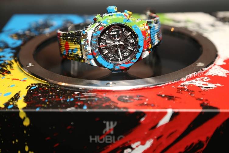 2.HUBLOT Watch by Mr Brainwash