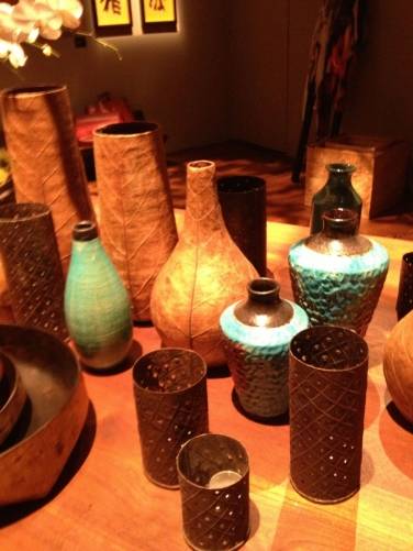 Vases at Urban Zen Holiday Marketplace 