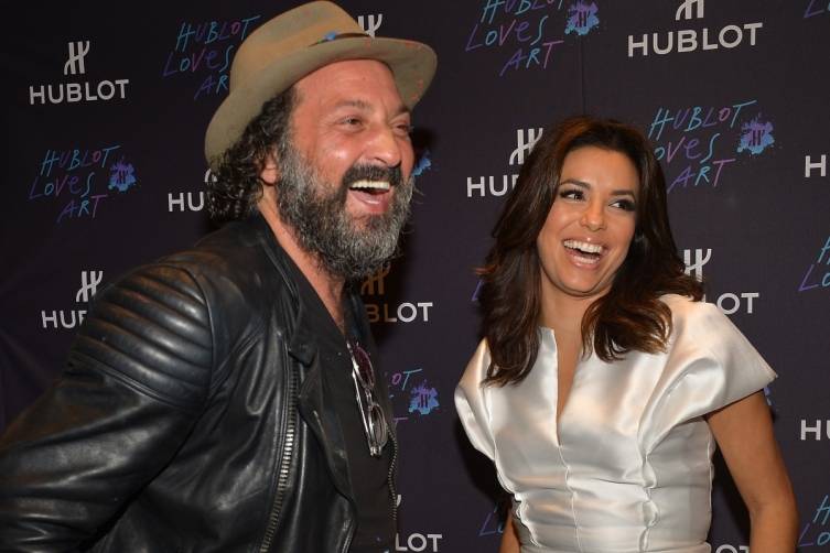 Mr Brainwash and Eva Longroia