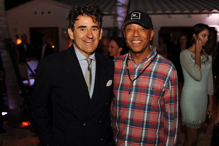 Peter Brant and Russell Simmons