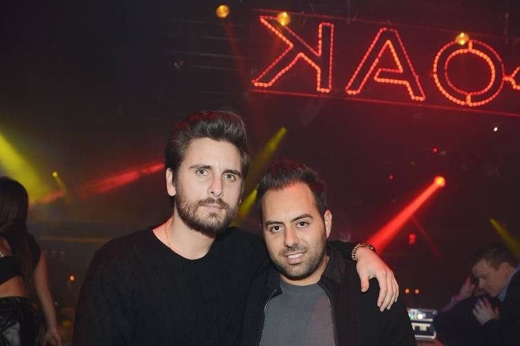 Scott Disick at 1 OAK. Photos: Denise Truscello/WireImage